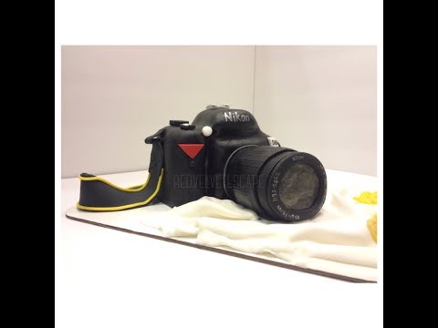 how to make a camera cake
