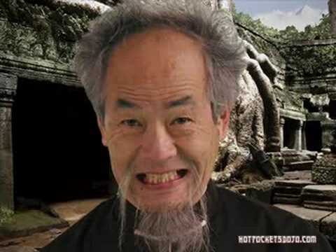 Funny Chinaman cockroach killer phone request in Africa