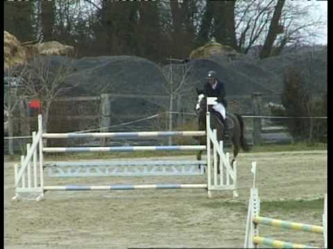 Eric Lefebvre avec widney dans le grand prix 1m40