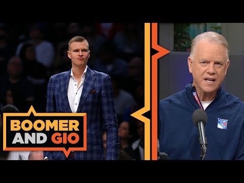 Video: Boomer's glad the Knicks TRADED Kristaps Porzingis | Boomer and Gio