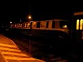 Demarrage d'une rame d'X2800 gare d'ARC ET SENANS fevrier 08