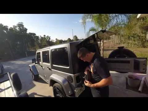 how to install hitch on jeep wrangler