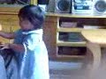 Amira Qhairunissa dance to the music