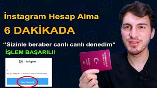 İnstagram Hesap Alma 6 DAKİKADA HESABI ELE GEÇ�