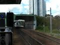 Two through train meet @ MTR Tai Wai Station