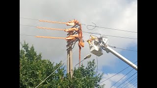 Điện lực Uông Bí triển khai công nghệ sửa chữa điện Hotline
