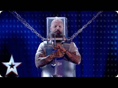 Will he ESCAPE? Matt Johnson takes on LIFE-THREATENING act! | Semi-Finals | BGT 2018