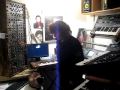 Analogue and digital Synths work together..Mini Moog, Synthesizers.com