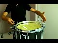 How To Tune A Snare Drum : How To Replace A Bottom Drum Head: Part 1