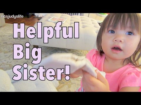 Helpful Big Sister! - July 28, 2014 - itsJudysLife Daily Vlog