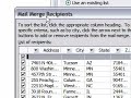 Mail Merge Using the Databank and Word 2003