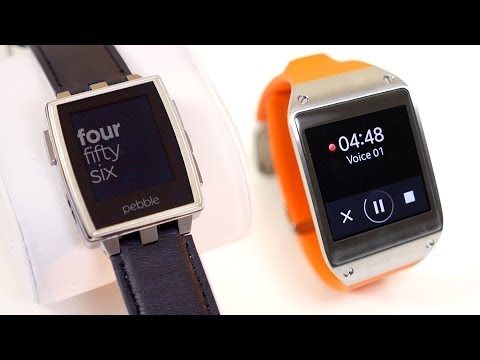 Pebble Steel vs Samsung Galaxy Gear - Full Comparison