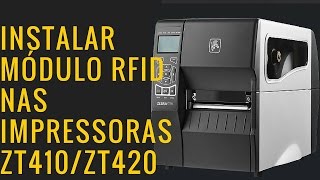 Instalar RFID ZT420