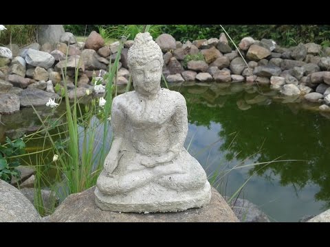 DIY: Beton Figur gießen mit eigener Silikonform / Stein Deko Skulpturen selber machen - Anleitung