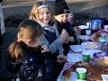 Winterpret in Etten-Leur op het Vincent van Goghplein
