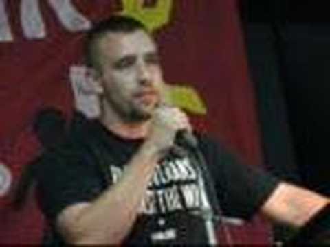 Cloy - U.S. Marine Cloy Richards Member of Iraq Veterans Against the War is about to be sent off to war in Iraq for a third time. On September 21st 2006 at the Unio...