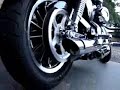 Escape esportivo Scorpion cromado c/ chanfro p/ baixo - HD Sporster 883 04/...