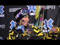 Click here to watch this video 2012: Winter X Games Skiing Slopestyle Women's Final