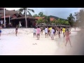 Beach dancing