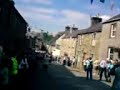 Langholm pipe band up the wynd 2008