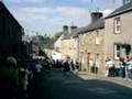 Langholm pipe band up the wynd 2008