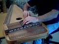 Playing a Welty Table Harp