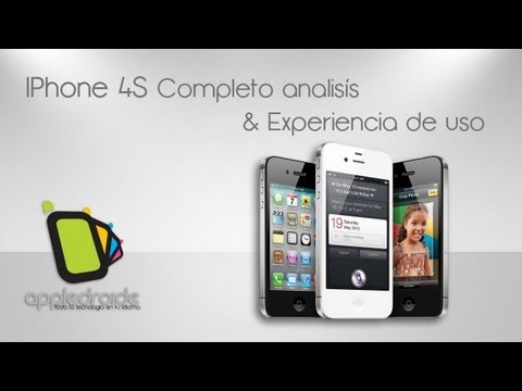 iphone 4S - Bienvenidos al completo análisis y experiencia de uso del smartphone estrella de apple, en este video veremos todo sobre su rendimiento, aplicaciones y exper...