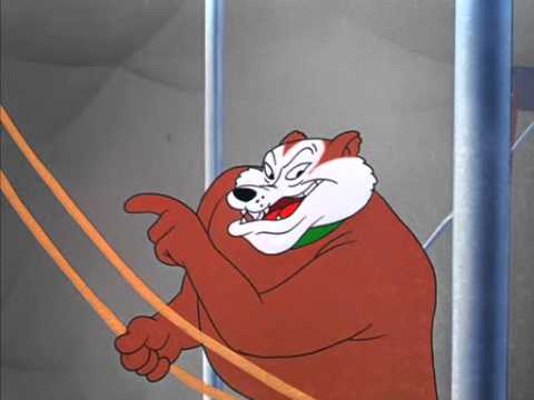 Looney Tunes 10 Bugs Bunny & Bruno The Bear Big Top Bunny 1951