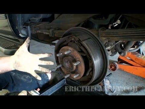 1999 Chevy Tahoe Rear Shoe Replacement (Part 1) – EricTheCarGuy
