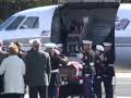 The body of Marine Cpt. Eric Jones arrives on Cape