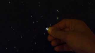 Установка STARPINS в тканевое панно.