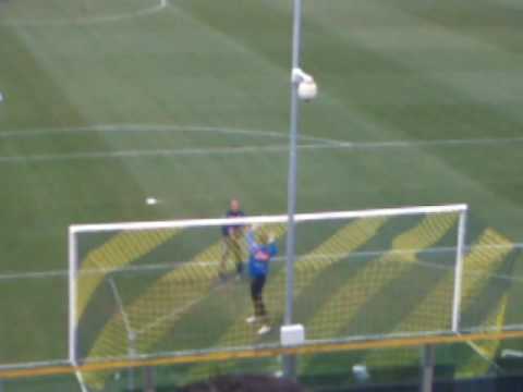 Hinchada en el Ennio Tardini, viendo el Parma Vs Napoli
