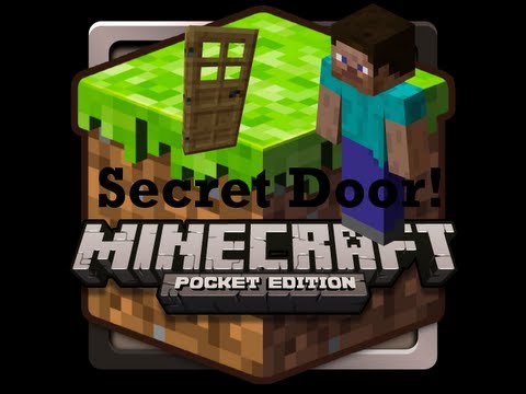 how to make a painting door in minecraft pe