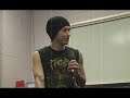 February 11th, Turtle from New Rock 93.3 the Planet and Planet X interviewed Matt Heafy (lead singer and guitars) of Trivium pre show and back stage, on tour with Slipknot, and Coheed and Cambria.