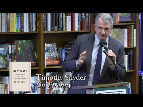 Twenty Lessons From The 20th Century | Politics and Prose