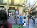 RONALDINHO NELLA RAMBLA...