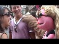 Avenue Q Day Out - Lucy and Trekkie\