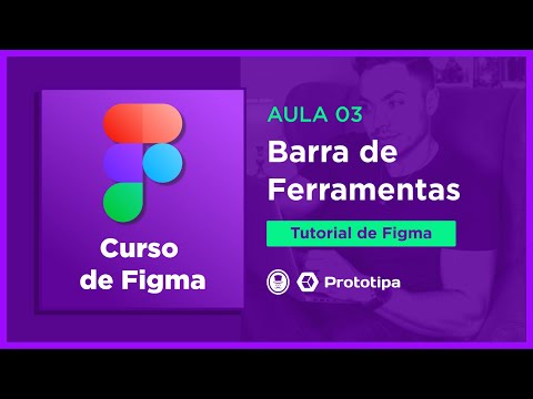 Curso de Figma app Design -  Barra de Ferramentas e Recursos - Aula 03