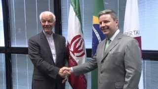 VÍDEO: Governador Antonio Anastasia recebe embaixador do Irã