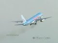 A bird flies into a plane's jet engine on take off causing major engine problems.