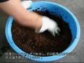 発酵マットの加水