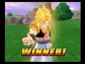 dbz bt2   super gogeta vs super vegeto