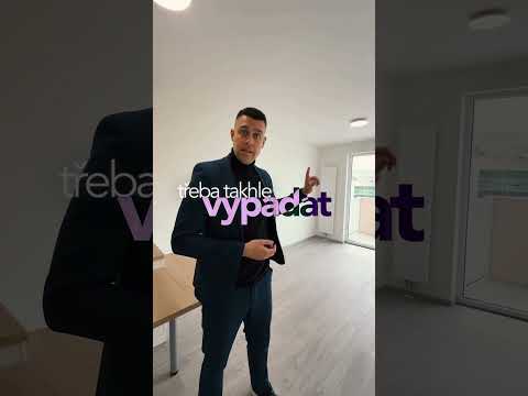 Video Pronájem bytu 1+kk, 34 m², Nad Stráněmi - Zlín