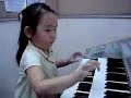 bambina prodigio suona pianoforte !!!!!