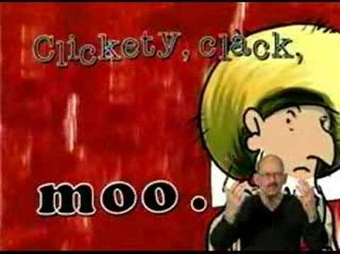 Click, Clack, Moo - in ASL