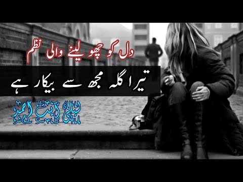 Tera Gila Mujh se Bekar Hai - Heart touching sad Urdu Poetry Ghazal | Rabeel Rani Urdu Poetry