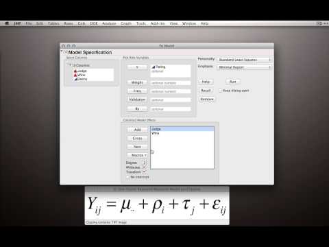 how to fit model in jmp