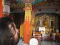 Still in Bodhgaya, inside the Tibetan Buddhist Temple - Inside the Tibetan Buddhist temple in Bodhgaya