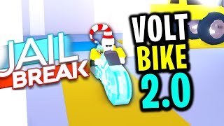 Testing The New Tron Bike Volt Bike Roblox Jailbreak