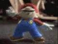 Head-banging Mario